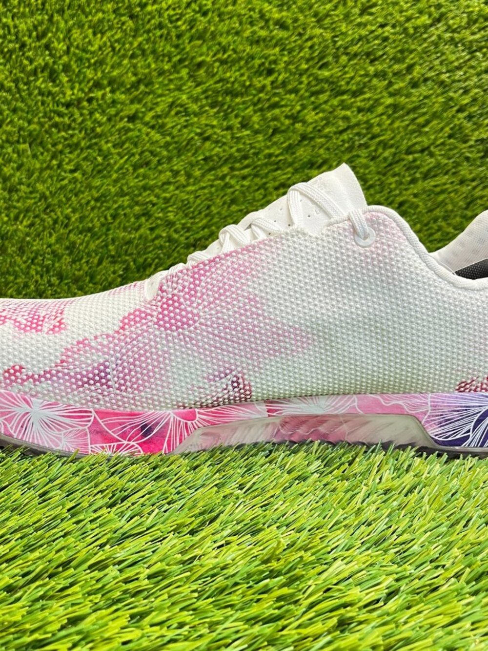 Nobull Impact Trainer Mens Size 16 Pink White Athletic Running Shoes Sneakers - Picture 2 of 10